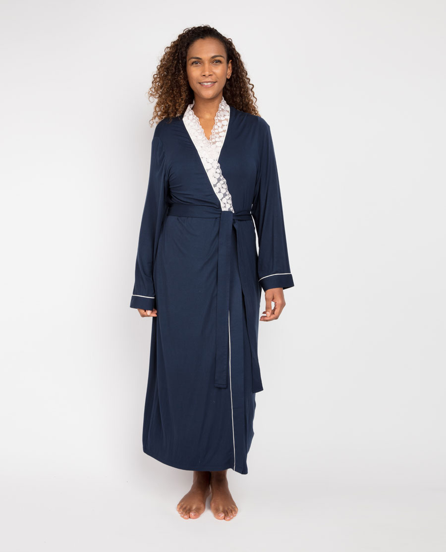 Embroidered Dressing Gown | Womens Nightwear | Joe Browns