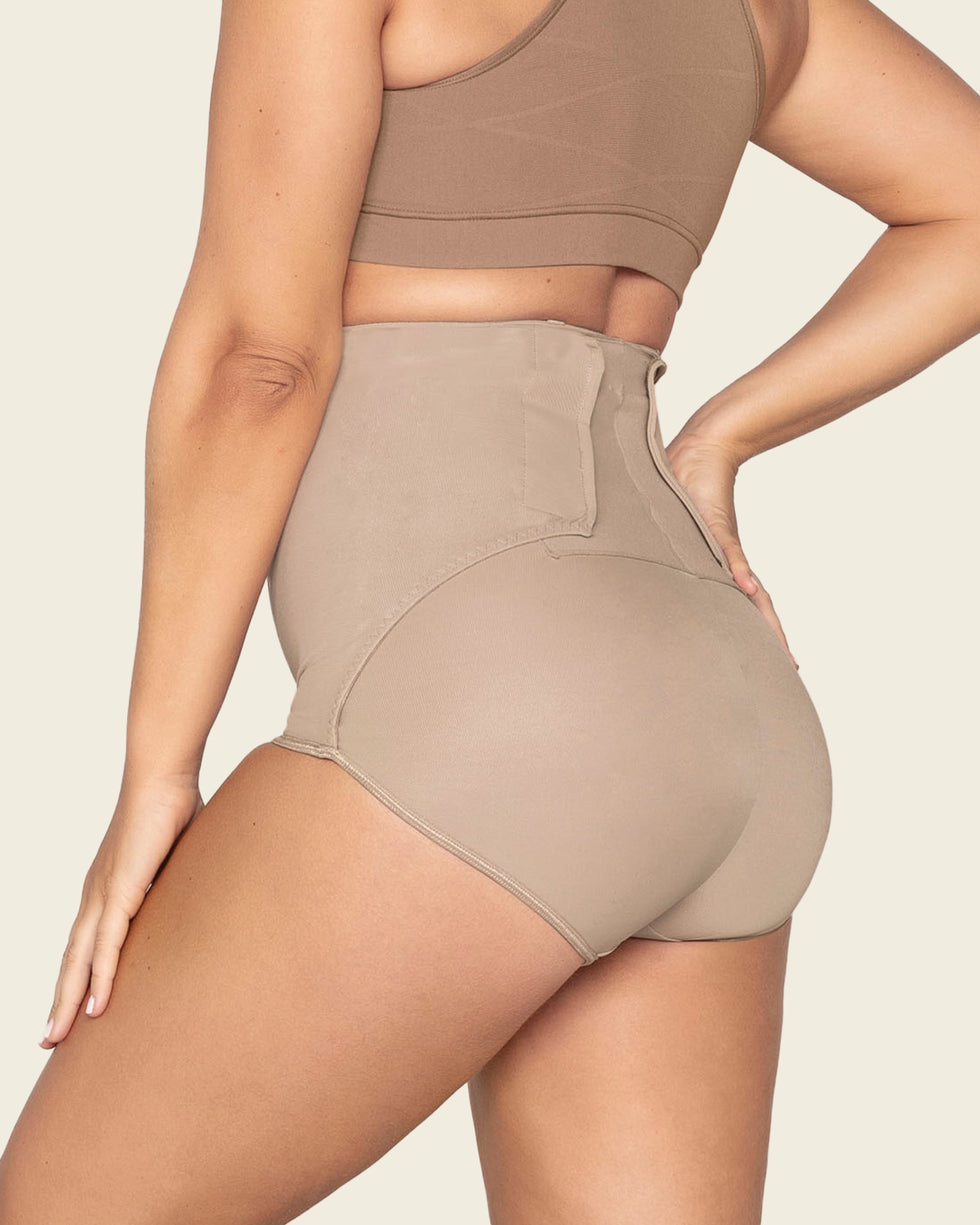 Leonisa High-waisted firm compression postpartum panty
